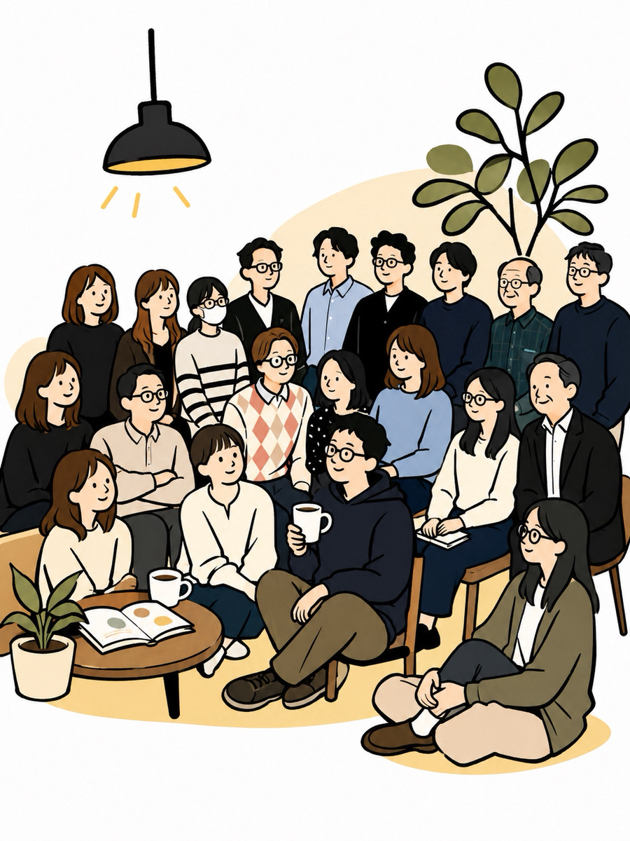 ネオトップ税理士法人のチームをイメージしたイラスト